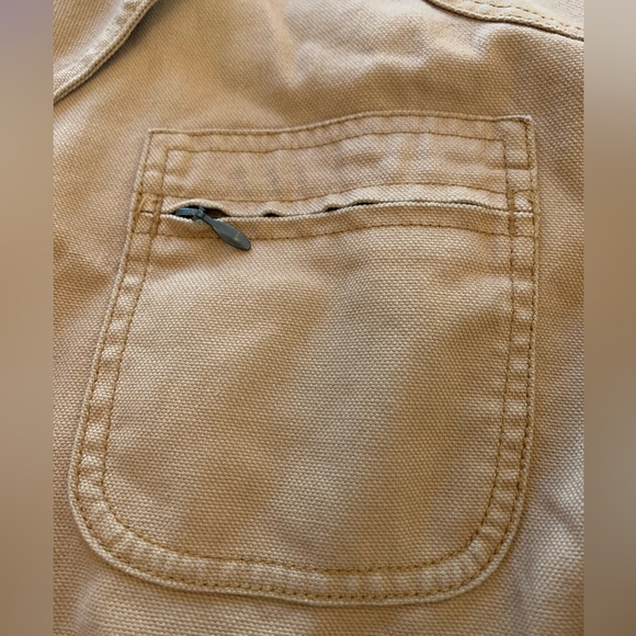 L.L. Bean Original Field Coat w/ Primaloft liner, Saddle color, size Large - Picture 7 of 11